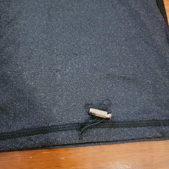 Black Gray Cinchable Gaiter - Picture 11 of 11